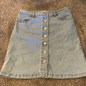 Denim skirt